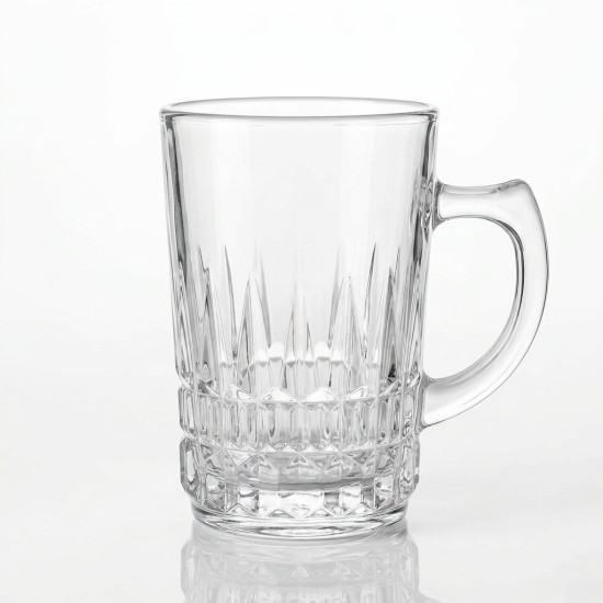 Glass Mug Set - 6 Pcs